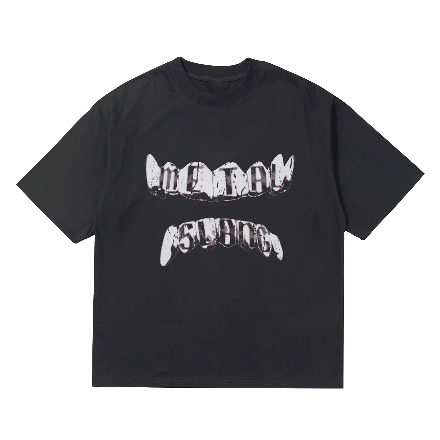 T-shirt ''Metal Teeth'' Black