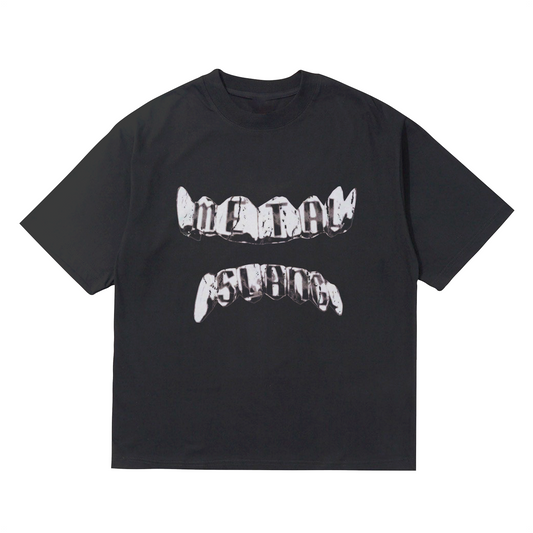 Pre Order - T-shirt ''Metal Teeth'' Black